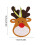 Christmas Tree Ornaments Beige Nonwoven 6-Piece 2