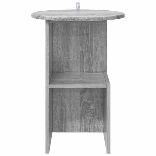 VidaXL vidaXL Side Table Grey Sonoma Ø 39.5 x 55 cm Engineered Wood 1