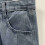 Jeans Cargo Liath le Feistiú Lúthchleasaíochta agus Stretch d'Fhir 7