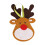 Christmas Tree Ornaments Beige Nonwoven 6-Piece 6