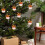 Christmas Tree Ornaments Beige Nonwoven 6-Piece 5