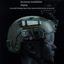 For FAST Helmet Rail Accessories Multifunctional DIY for CS Protective Gear Arc Portable Helmet Rail Accessories, B2