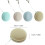 Mini Sunglasses Cleaner with Microfiber Cloth and Soft Brush 3