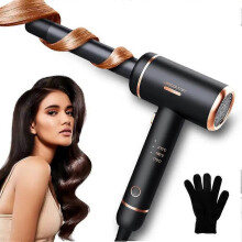 High-speed Cold Air Shaping Curler Curling Straighten Διπλής χρήσης Hair Straighten Salon Intelligent Cold Wi