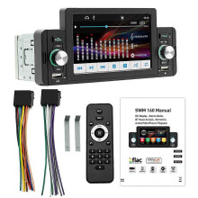 Audio estéreo para coche Reproductor multimedia MP5 de 5" Mirrorlink 60Wx4 encuentra mi coche USB/AUX/FM/BT5.1