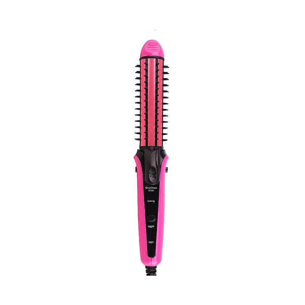 3-in-1 curling iron splint hair straightener comb hair iron EU