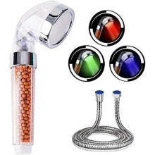 LED doucheslang doucherekset met temperatuurregeling drie kleuren