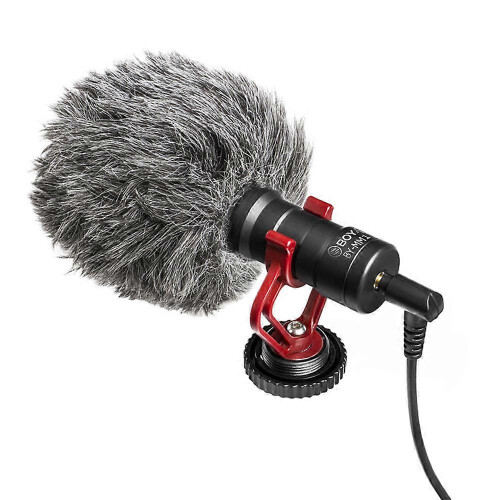 BOYA BY-MM1 Mini Microphone 3,5mm Βύσμα για Smartphone Tablet PC Κάμερα DSLR κάμερα