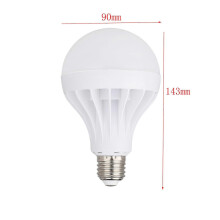 Energiesparende E27-LED-Glühbirne, 15 W, Kugellampe, 220 V