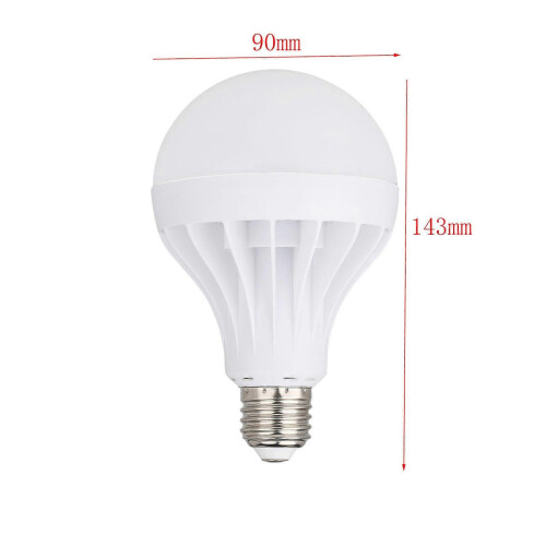 Energiebesparende E27 LED-lamplamp 15W bollamp 220V