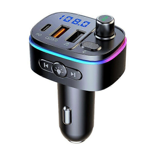 T65 Bluetooth Μουσική Φόρτιση αυτοκινήτου PD/QC3.0 Γρήγορη φόρτιση Handsfree Κλ