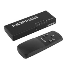 Hub de répartiteur de sélecteur de commutateur HDMI 5 ports 1 x 5 pour HDTV avec télécommande