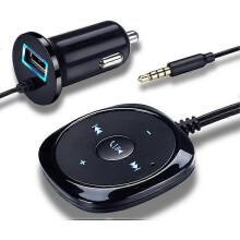 Car Bluetooth Handsfree Audio Receiver BC20 Car Bluetooth Handsfree Call Car MP3 Bluetooth Player