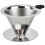 Pour Over Coffee Dripper Ανοξείδωτο φίλτρο επαναχρησιμοποιούμενου χωρίς χαρτ 1