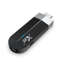 X98 S500 Android 11.0 Smart TV Stick UHD 4K Amlogic S905Y4 TV Dongle 2.4G 5G WiFi HDR10 H.265 VP9 Decodering 4G 32G