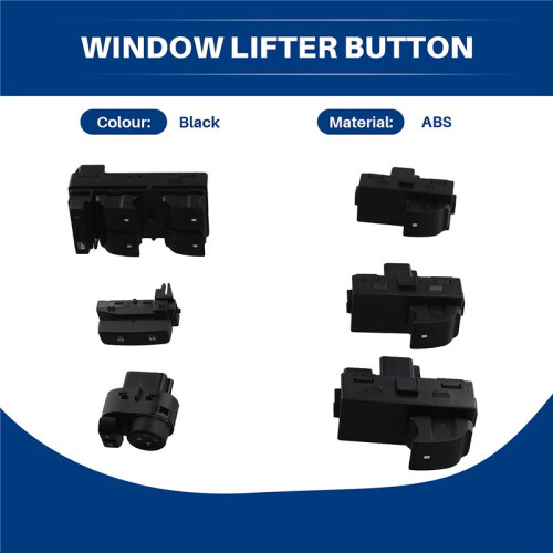 6Pcs/Set Front Left Right Power Window Lifter Button Door Lock Mirror Control  for Chevy Silverado  Sierra 1