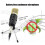 Επαγγελματικό μικρόφωνο στούντιο USB Condenser Μικρόφωνο εγγραφής ήχου 3