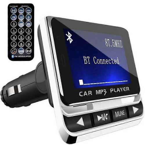 Κάρτα αναπαραγωγής Bluetooth αυτοκινήτου MP3 T10, μεγάλη οθόνη 1,3", εύκαμπ