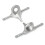1 Pair Roller Skate Triangle Trucks,Roller Skate Plate Replacement Double Action Trucks Roller Skating Accessories 2