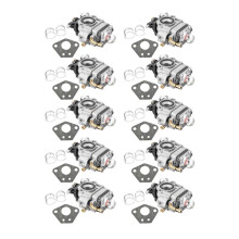 10X Motorcycle Carb Carburetor 11mm 2 Stroke Carburettor for 43Cc 47Cc 49Cc 50Cc Scooter ATV Dirt Bike Lawn Mower