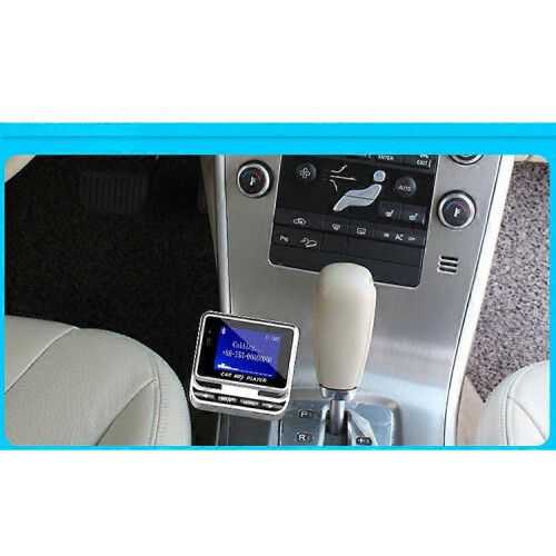 Κάρτα αναπαραγωγής Bluetooth αυτοκινήτου MP3 T10, μεγάλη οθόνη 1,3", εύκαμπ 2