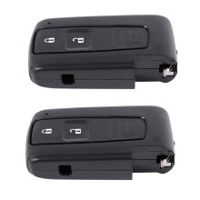 2X 2 Button Remote Key Case Shell & Blade For Verso Prius