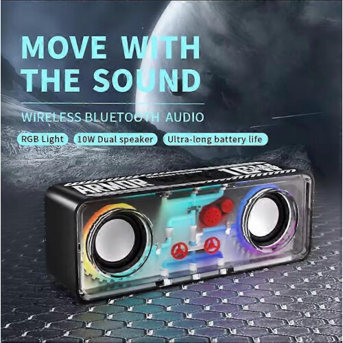 Φορητό ασύρματο ηχείο A39 με διπλό Subwoofer Heavy Bass 1