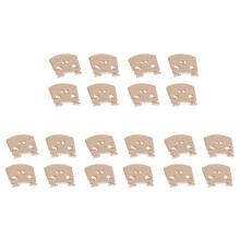 Violin Parts Violin-Bridge-5pc-4/4 Maple Bridge Violin Parts, 20 Piece