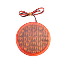 100mm Diameter Traffic Signal Light Module  12V LED Traffic Lamp LED Traffic Signal Light Lampwick No Visor Yellow