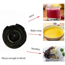 8X Accessoire Blend Compatible pour BLSTPB, pour BLSTPB2 Blend 250W Porte-Couteau Juicer Cup, Noir