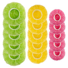 Bowl Covers Reusable Plastic Bowl Cover Elastic Keeping Bags Wrap Food Storage Covers Sourdough Baking Proofing Rising