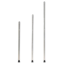 For IGT Stainless Steel Telescopic Camping Table Legs - Adjustable 3-Stage Design for Outdoor Use Long