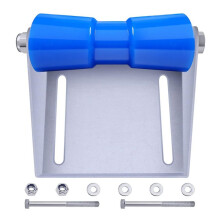Boat Trailer Rollers with Bracket Keel Roller Assembly Kit for Boat Trailer, Boat Trailer Keel Roller Bracket