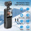 M12 4K Action Camera Handheld Recorder με 180 Περιστρεφόμενο φακό LED Γέμισμα Light Loop Εγ 3