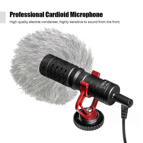 BOYA BY-MM1 Mini Microphone 3,5mm Βύσμα για Smartphone Tablet PC Κάμερα DSLR κάμερα 2