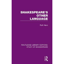 Shakespeares Other Language by Ruth Nevo Paperback Book