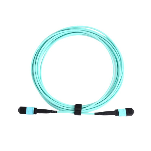 MPO Patchcord 12 Core OM3 Patch Cable Optic Cable Multi Mode OM3 Mpo for 100G 40G Module 12 Core OM3 Mpo Patchcord C