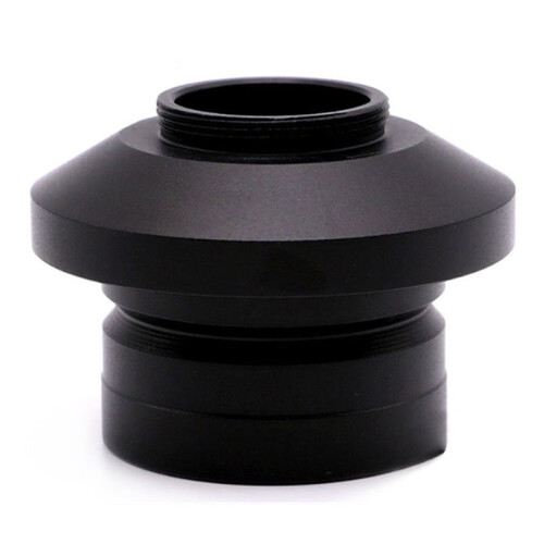 1X Microscope Adapter C-Mount Mounting CCD Camera Adapter Diameter 38mm Digital Tube for  Microscope Camera TV Tube