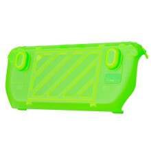 Hard Shell Protective Case for LCD/OLED Front Cover Portable Protective Case Enhanced Gaming Experience Green