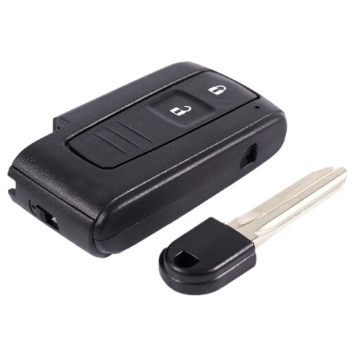 2X 2 Button  Remote Key Case Shell & Blade For   Verso Prius 1