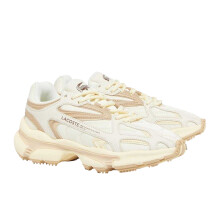 (3.5 UK, Off White) Lacoste Womens/Ladies L003 2K24 Leather Trainers