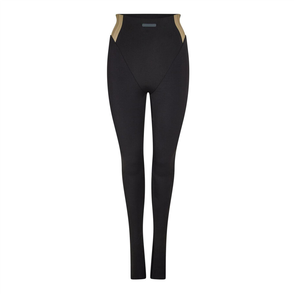 Adidas (14 Uk, Black) Womens/Ladies Tight Athletic Tights
