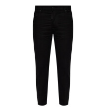 (32R, Black) DSquared2 Womens/Ladies Black Bull Denim Jeans