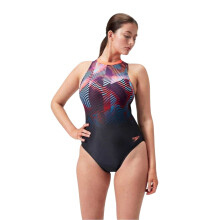 Speedo Womens/Ladies Hypocrite Abstract One Piece Swimsuit