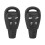 2X Replacement 4 Buttons Keyless Entry Remote Car Key Fob Shell Case Cover and Button Pad with Insert Blade 2