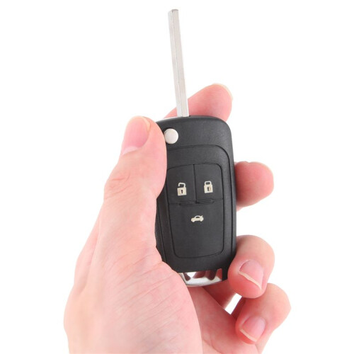 Foldable remote key shell 3 bouton for  Zafira  Astra Insignia 1