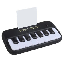 Electric Keyboard Kids Puzzle Early Education Electronic Piano Toy Teaching Musical Instrument for Girl Boy Black