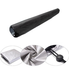 Swimming Pool Solar Reel Cover Waterproof Pool Solar Blanket Reel Cover for Pools Reel to 18' Wide Black