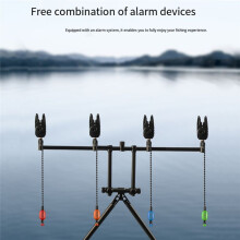 Karpfiske Swinger Fiskespö Bobbins Fiskbitlarm Indikator Fiskelarm Swinger Karpfisketillbehör Blå
