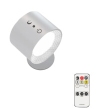 USB Rechargeable LED Lights with Remote 3 Color Temperatures Brightness Dimmable 360 Rotatable Magnetic Installation C